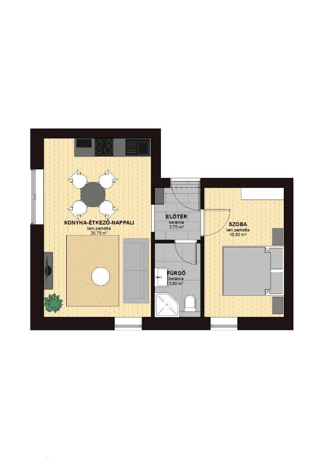 Dotis Apartman Тата Екстер'єр фото